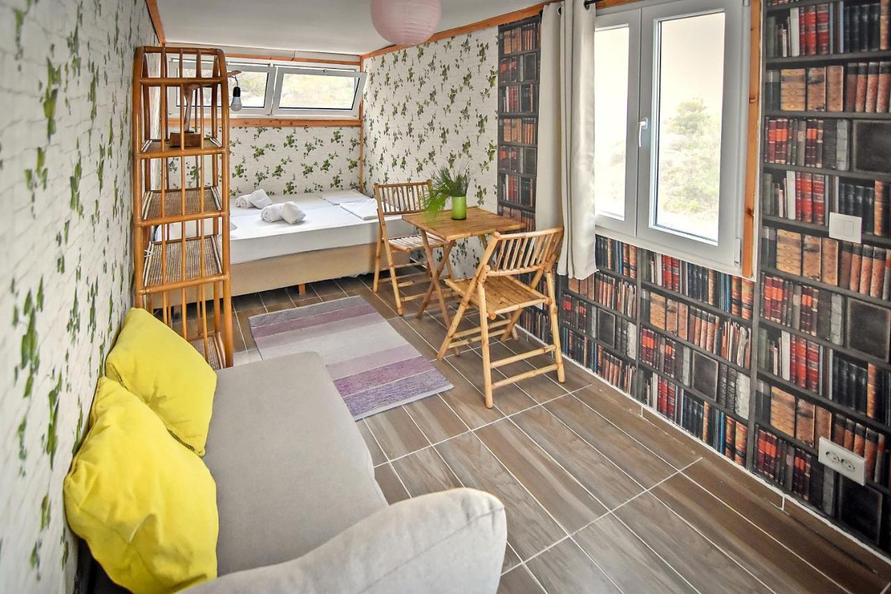Drolma Ling Nature Cabins Theológos Buitenkant foto