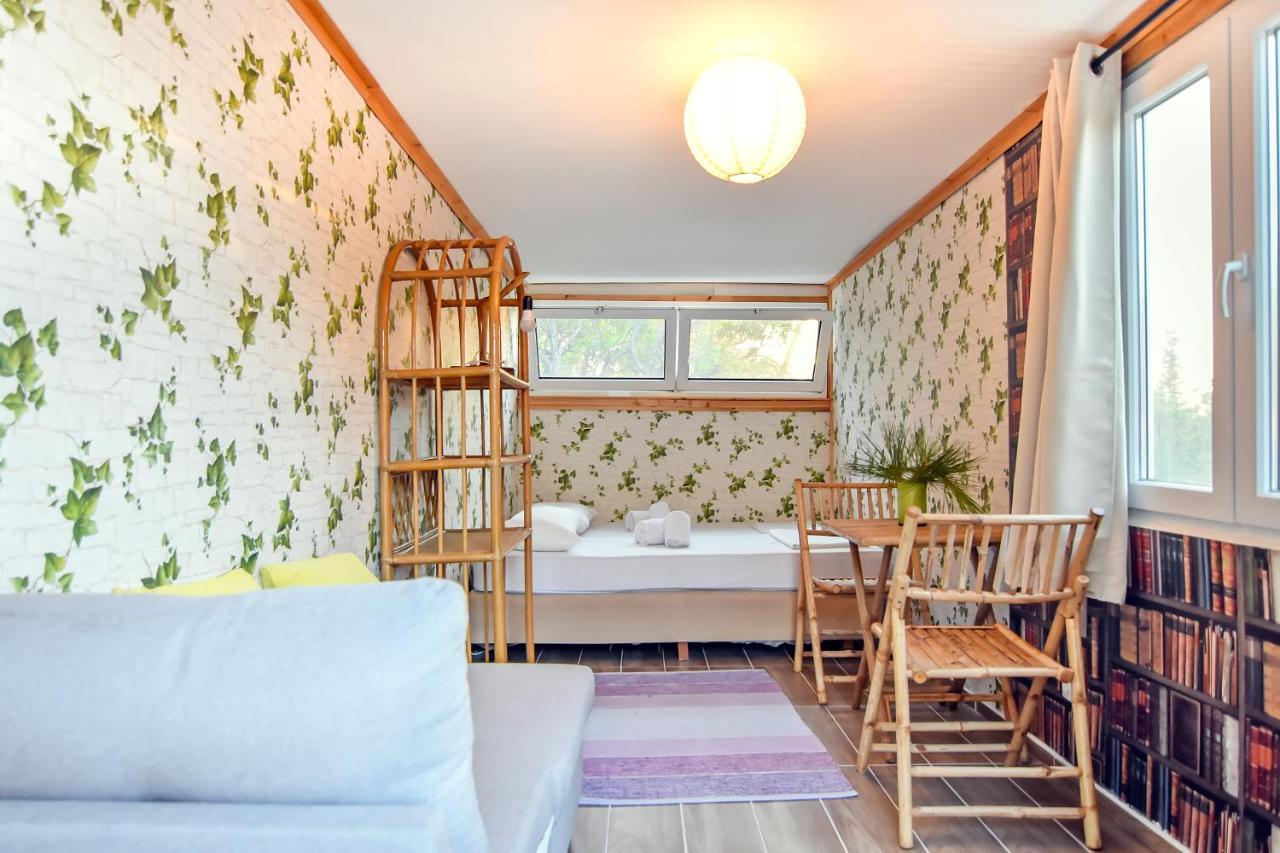 Drolma Ling Nature Cabins Theológos Buitenkant foto