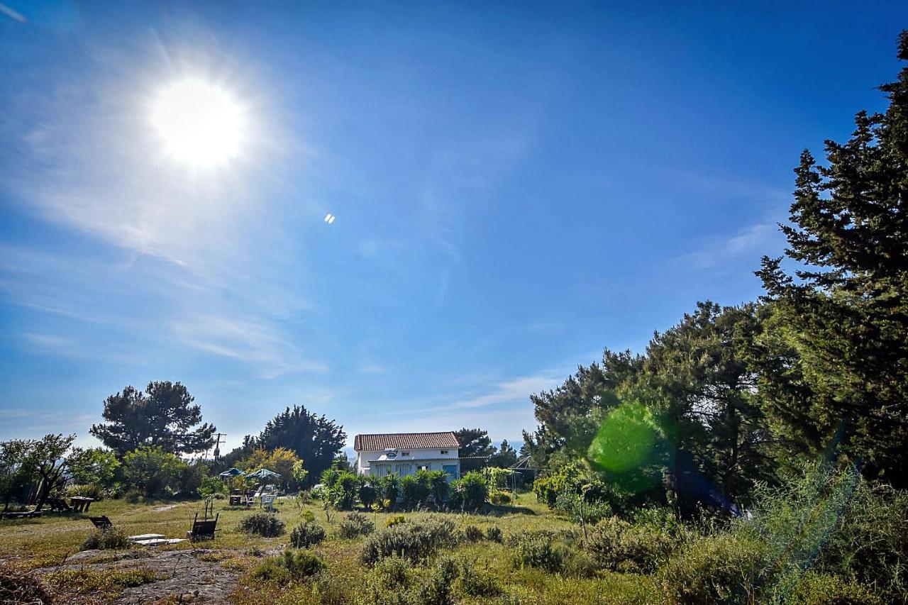 Drolma Ling Nature Cabins Theológos Buitenkant foto