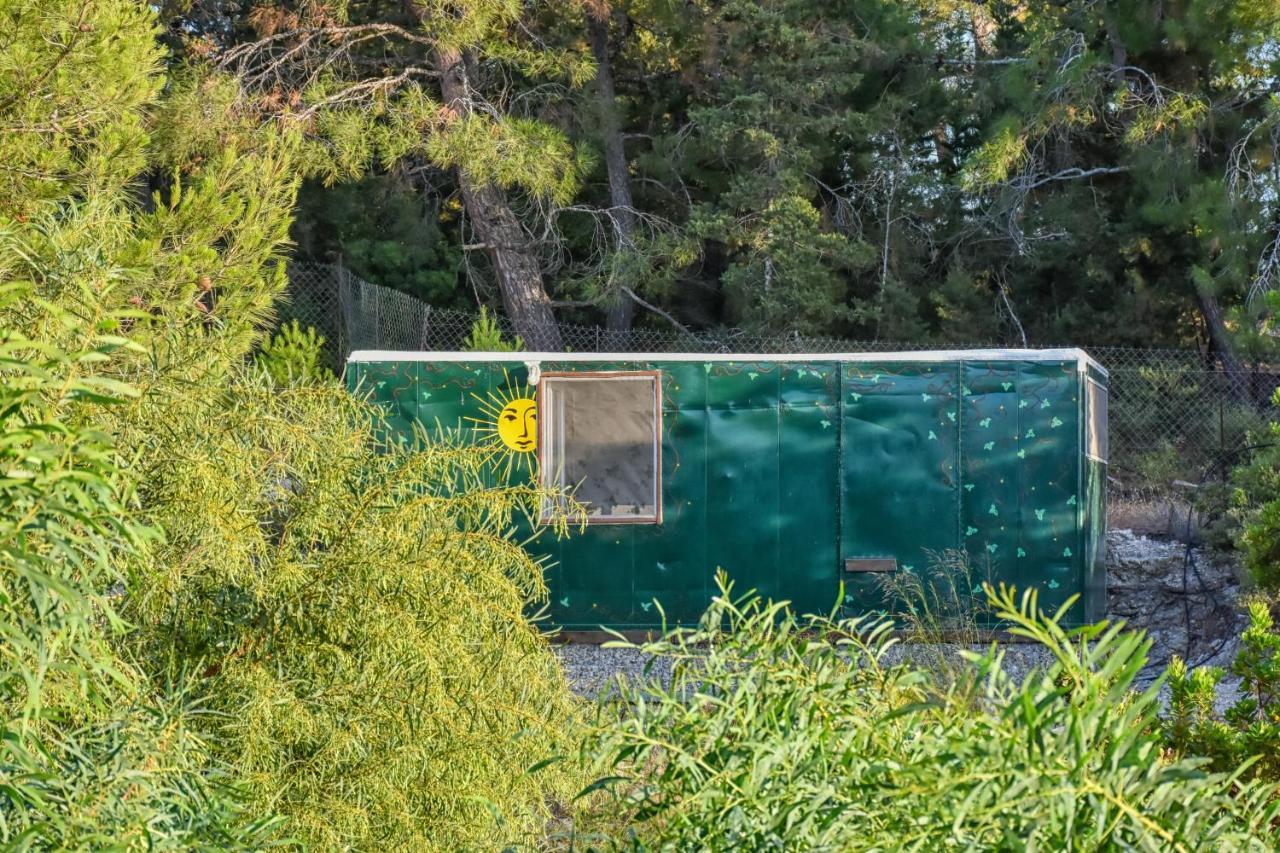 Drolma Ling Nature Cabins Theológos Buitenkant foto