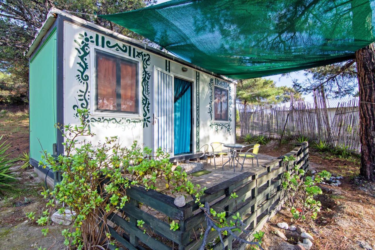 Drolma Ling Nature Cabins Theológos Buitenkant foto
